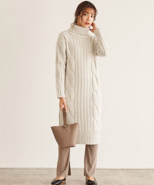 着こなし32選 着るだけでサマ見え叶う 大人のニットワンピースコーデ術 人気レディースファッション通販pierrot ピエロ 公式ブログ