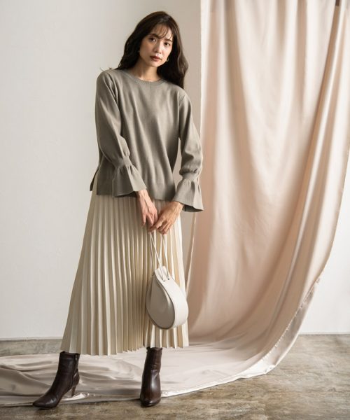 フェミニン　きれいめ　通勤　通学　秋物コーデ♡レディース　まとめ売り　コーデ売り 13502-500x600.jpg